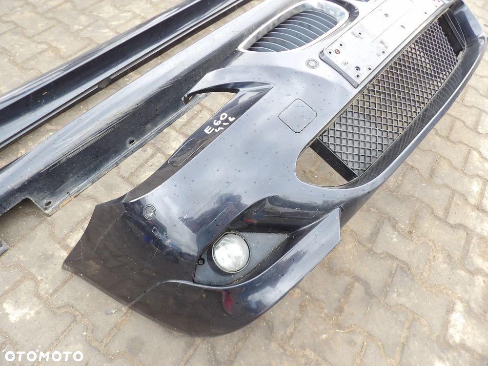 BMW - E60 - KOLOR 416 - M PAKIET - LIFT - ZDERZAK PRZEDNI - ZDERZAK TYLNY - PROGI - KOMPLET - ORYGINAŁ - 3