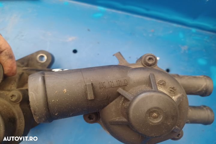 Carcasa termostat 03C121826AF 03C121121D 03C121118D Volkswagen VW Gol - 4