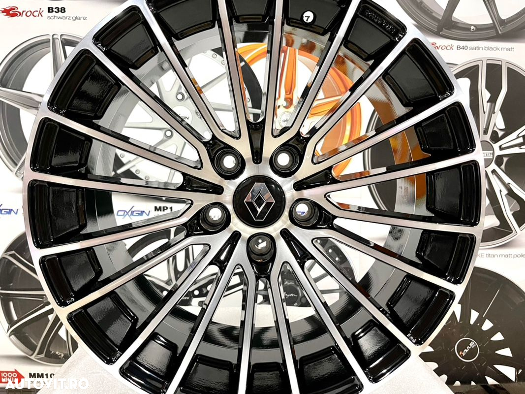 Jante Renault Arkana, Austral, Megane, Latitude, Kadjar, Scenic, Talisman, 18 inch, noi - 4