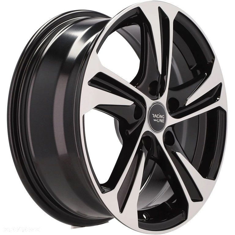 4x Felgi 16 m.in. do FIAT 500X JEEP Compass Renegade OPEL Adam Astra H Meriva Vectra - B1242 - 5