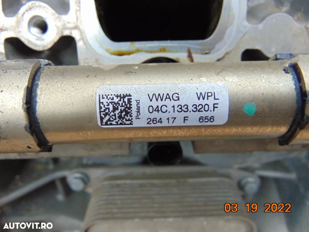 Rampa Injectoare VW 1.0tsi Golf 7 polo caddy t roc t cross Seat ibiza leon Audi a1 a3 skoda Octavia - 2