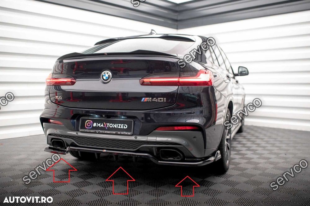 Pachet Body kit tuning Bmw X4 G02 M-Pack 2018-2021 v2 - Maxton Design - 6