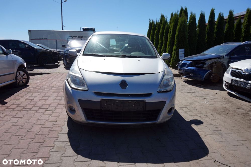 RENAULT CLIO III PH2 LIFT 5D HB 2009 TED69 1.2 16V D4F740 74KM JH3176 SREBRNY na części - 8