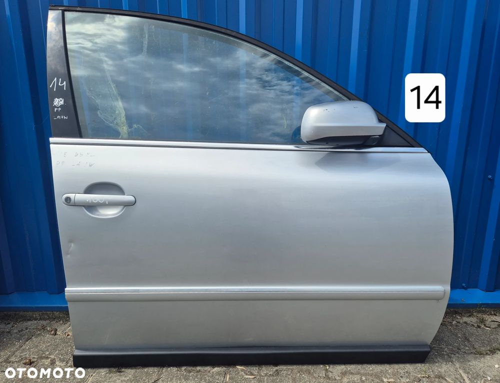DRZWI PRZÓD PRAWY PRAWE VW PASSAT B5 FL LA7W SREBRNE - 16