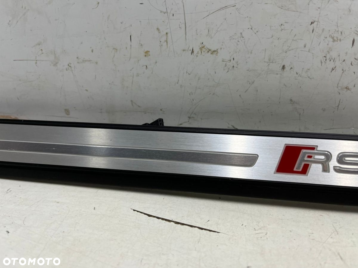 Nakładka progu Audi RS5 II 8w F5 17-24r. lewa listwa progowa wewnętrzna LED podświetlana 8w6947417b - 5