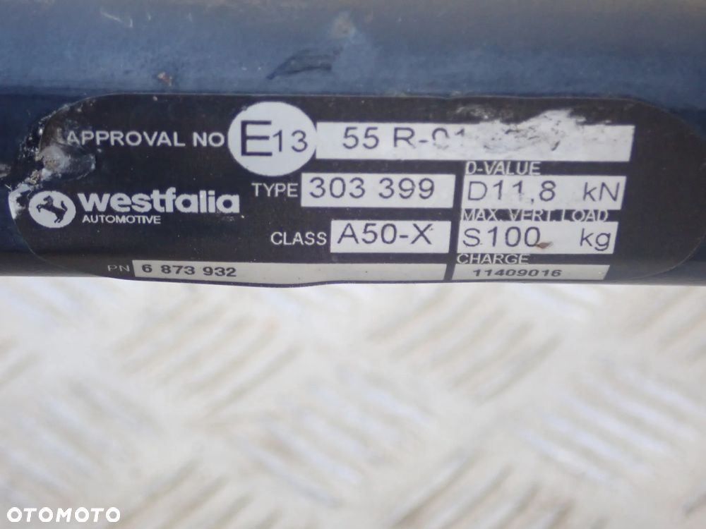 HAK HOLOWNICZY BMW F10 / F11  303399 - 7