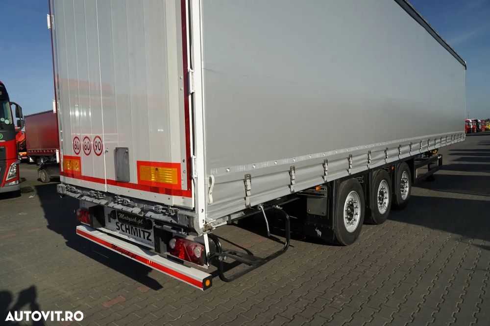 Schmitz Cargobull CORTINĂ / JOLODA / REMORCA RODA / VARIOS / 385/55 R22.5 / ACOPERIȘ CULISANT - 13