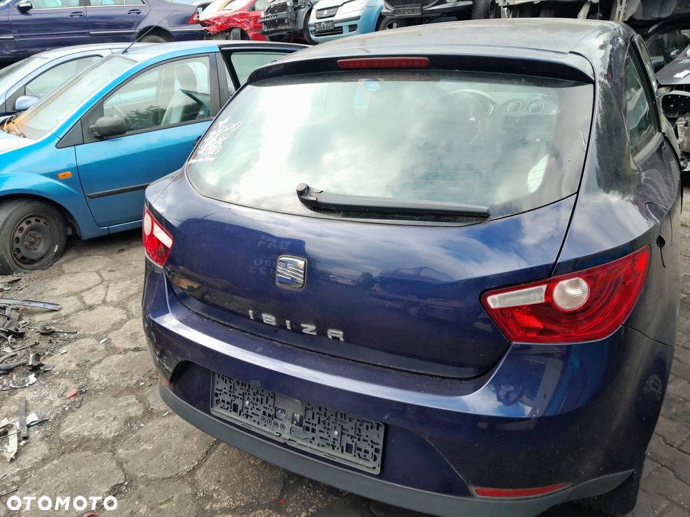 Klapa tylna pokrywa bagażnika SEAT Ibiza IV 3D 08-17r. LW5U - 2