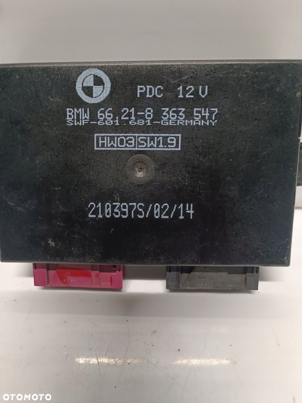 BMW E39 MODUŁ PARKOWANIA PDC 66218363547 - 2
