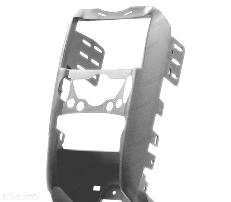 MOLDURA ADAPTADOR PRETO PARA RADIO 1-DIN Y 2-DIN PARA MINI HATCH II CABRIO II CLUBMAN CLUBVAN COUPE - 4
