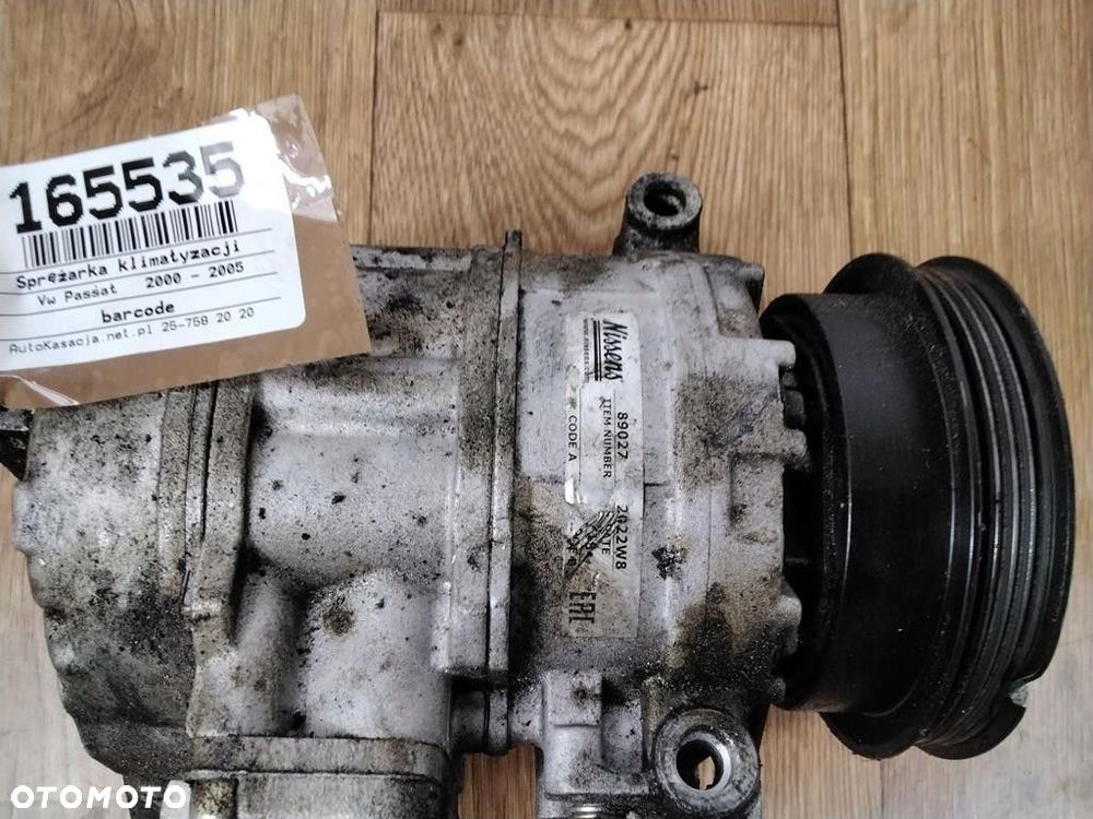 Kompresor klimatyzacji Volkswagen PASSAT B5.5 89027 - 2