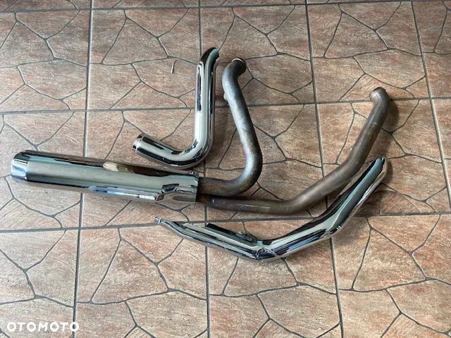 KOLEKTOR WYDECHOWY Z OSŁONAMI HARLEY TOURING M8 - 3
