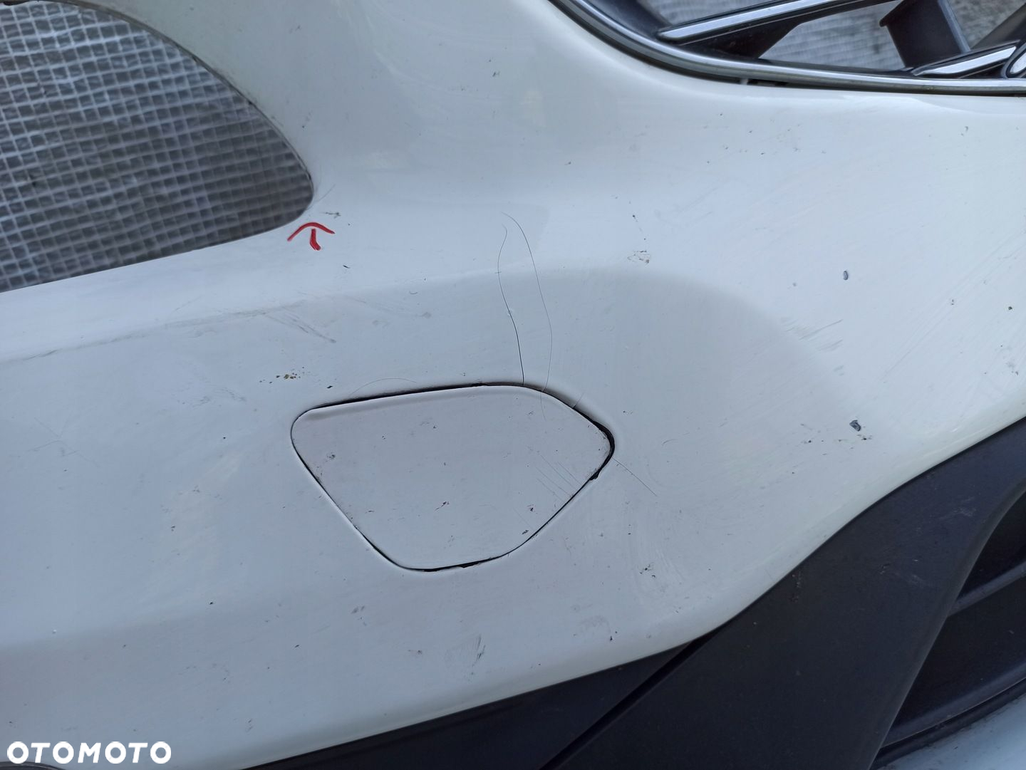 VOLVO S60 II V60 LIFT 13-18 ZDERZAK PRZEDNI PRZÓD KOMPLETNY BIAŁY 614 - 4