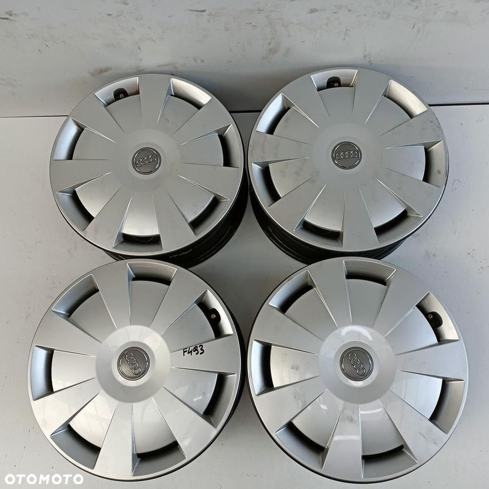 Felgi 5x112 16 Audi A4 A6 + Kołpaki 4szt (F493)