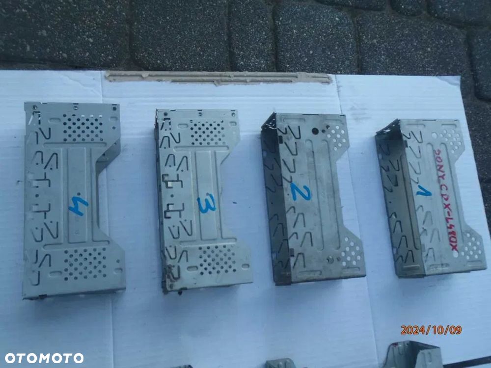 kieszeń pół kieszeń szuflada ramka radia radio sony alpine - 8
