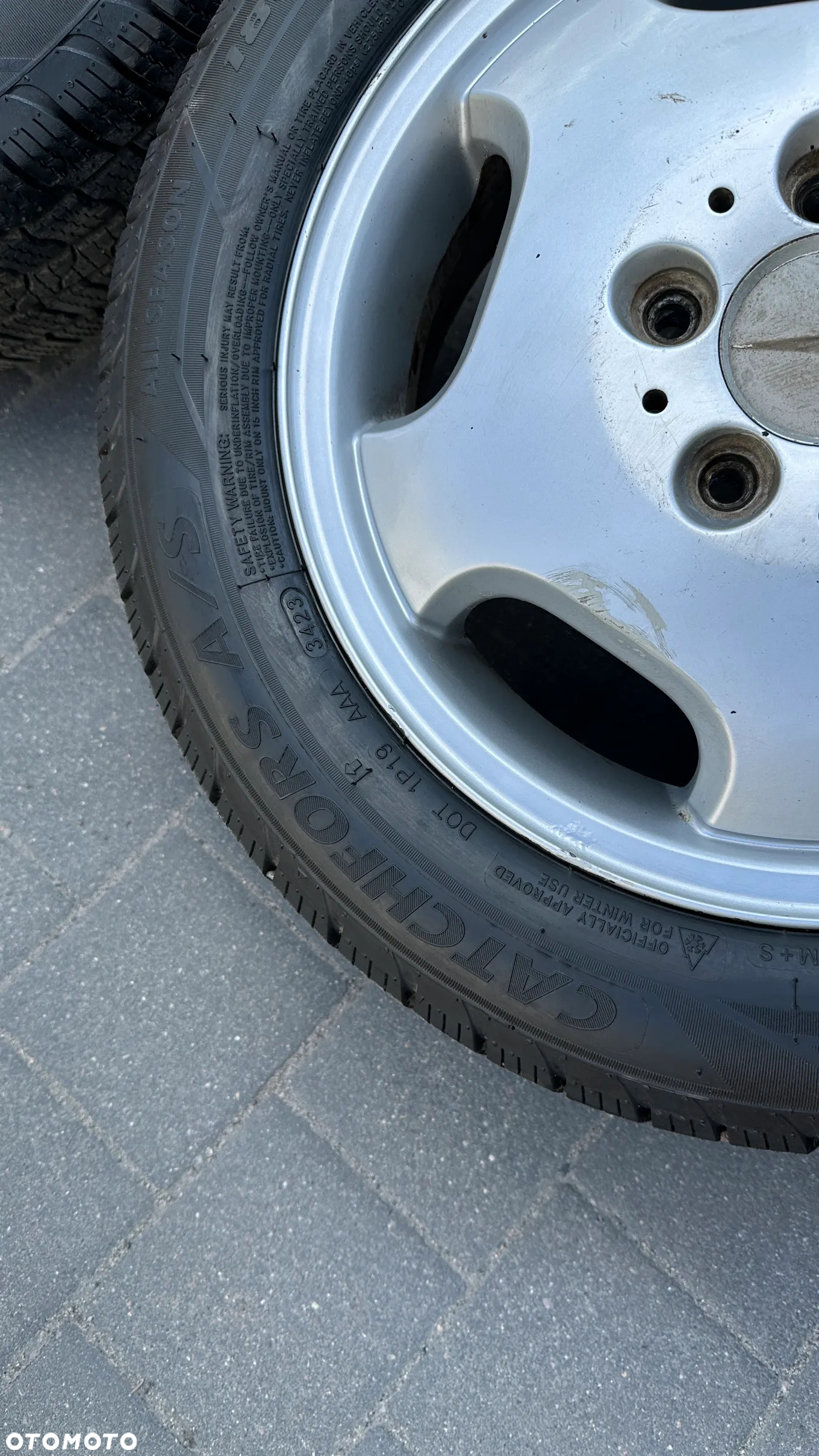 Koła 185/60 Całoroczne 2023 r15 5x112 mercedes felgi alufelgi ET54 - 9