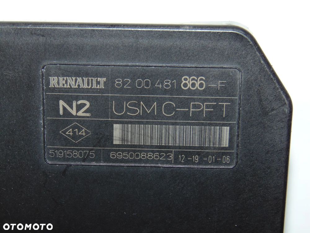 Moduł sterownik skrzynka USM 8200481866F Renault Megane Scenic 2 II FL lift 06-09r - 2
