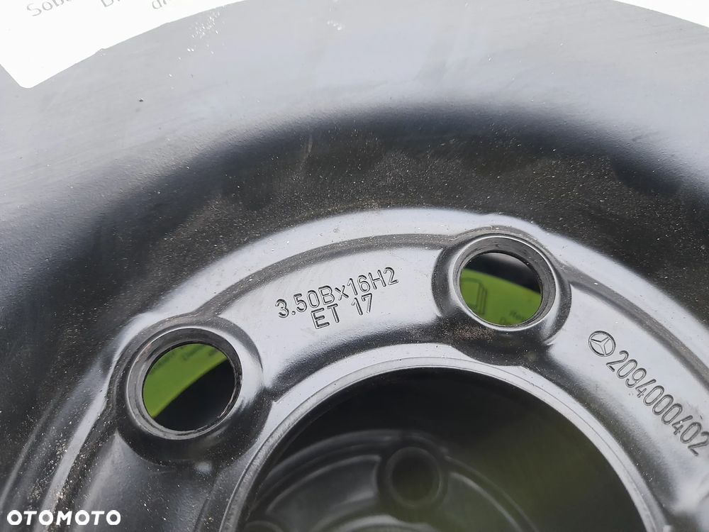 Koło dojazdowe Mercedes Audi 16" A2094000402 Continental - 3