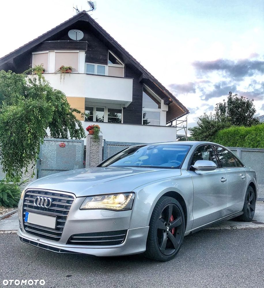 AUDI A8 D4 ZESTAW OSPOILEROWANIA BODY KIT DOKŁADKI PROGI - 5