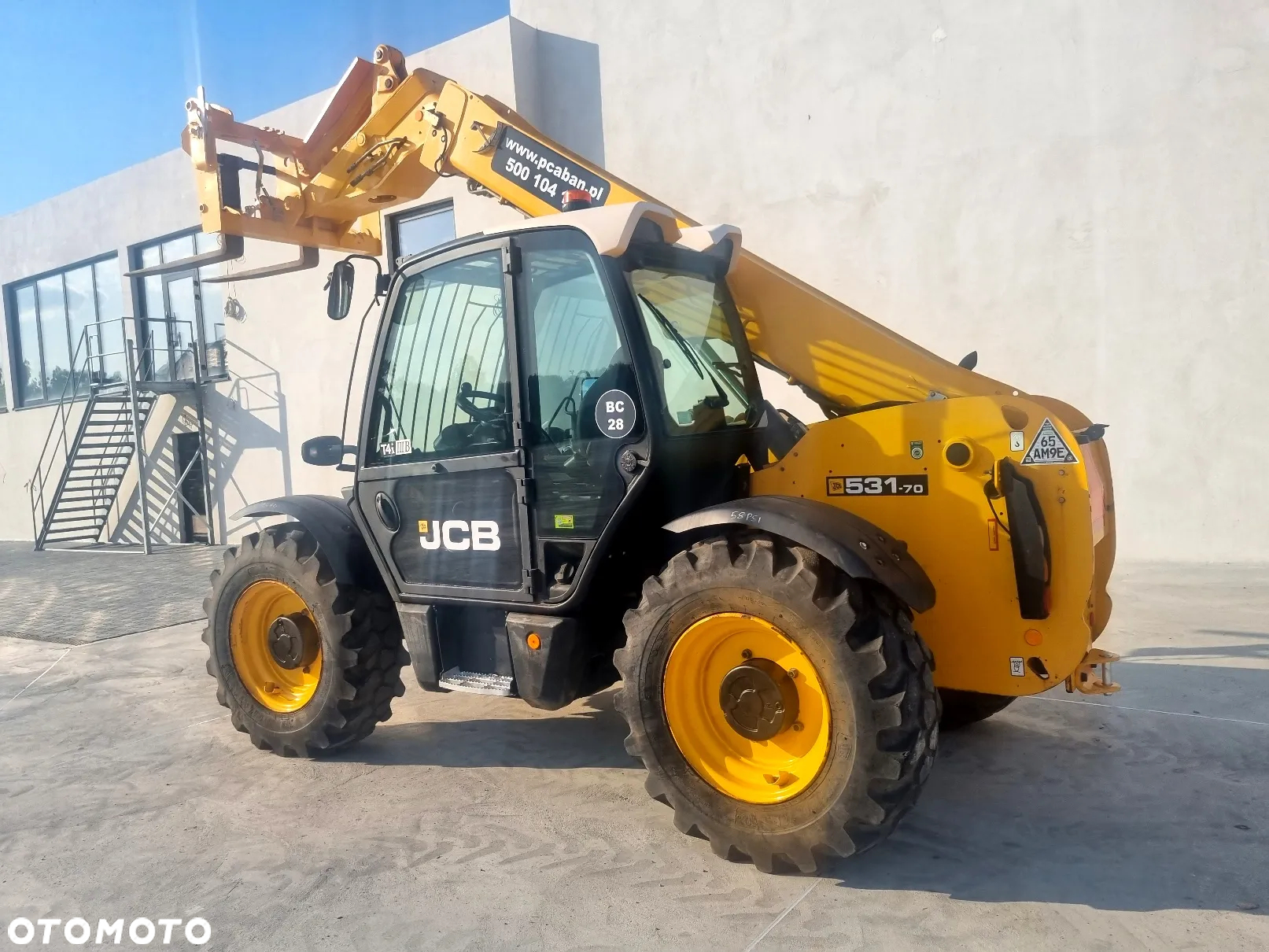 JCB JCB 531-70, JAK MANITOU 732 - BC28 - 7