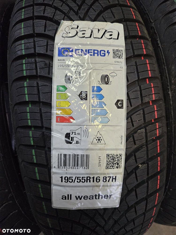 opony nowe 195/55R16 SAVA ALL WEATHER - 3