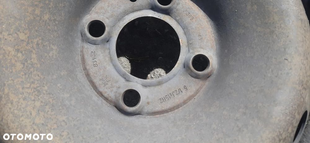 Koła Felga 4x100 Opona 165/65r15 z 2023r  15 RENAULT MODUS MEGANE SCENIC CLIO III DACIA LOGAN Dojazdówka zapas renault 4x100 - 9