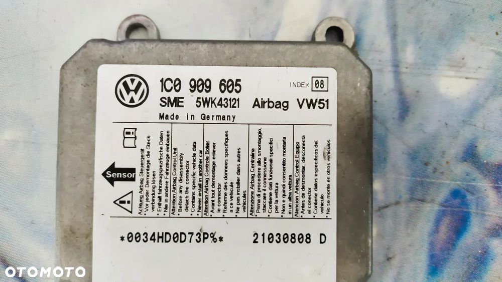 Sensor airbag 1C0909605 Volkswagen Sharan - 3