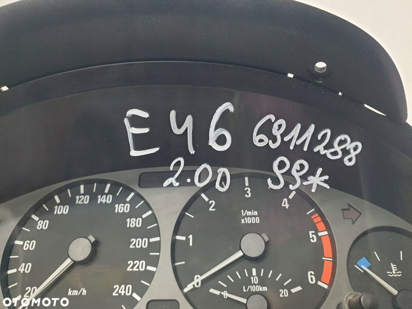LICZNIK ZEGARY BMW E46 2.0 DIESEL 6911288 - 6