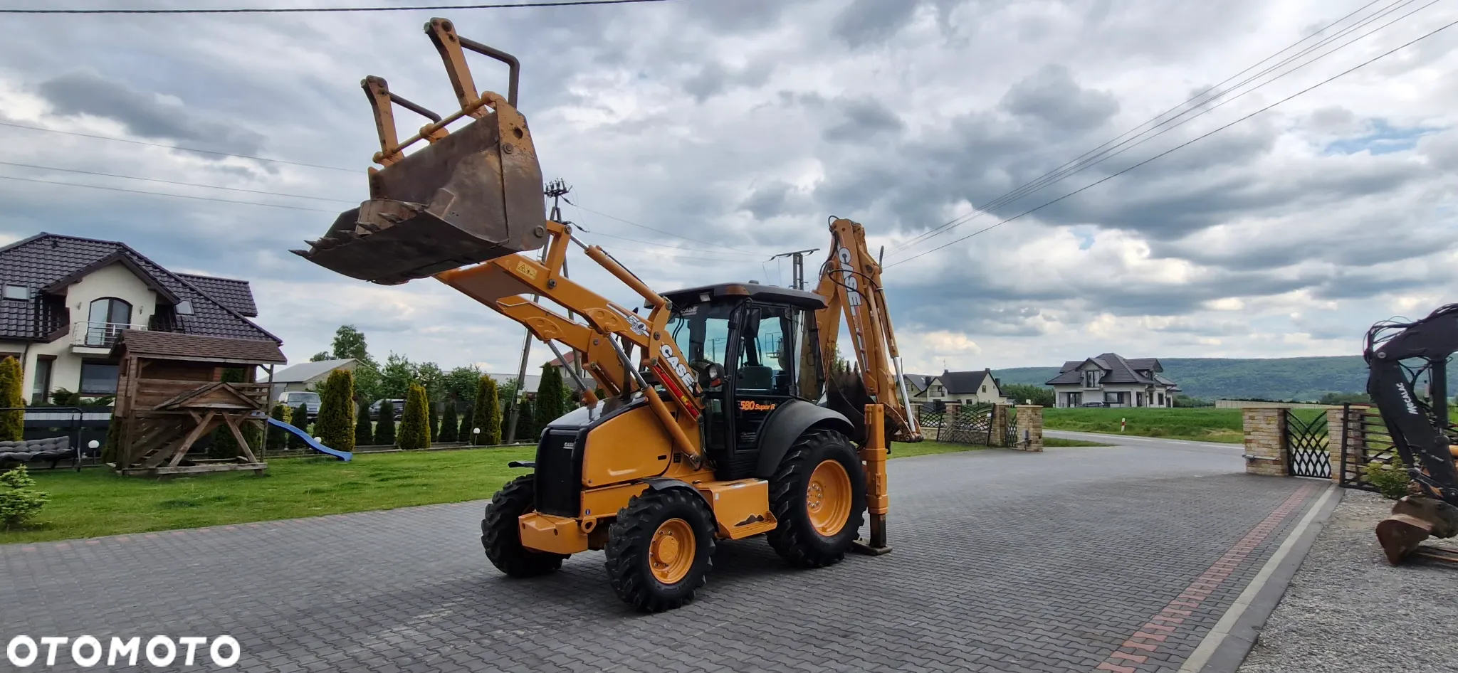 Case 580SR-4PT/ Nowe opony/ Teleskop/ - 10