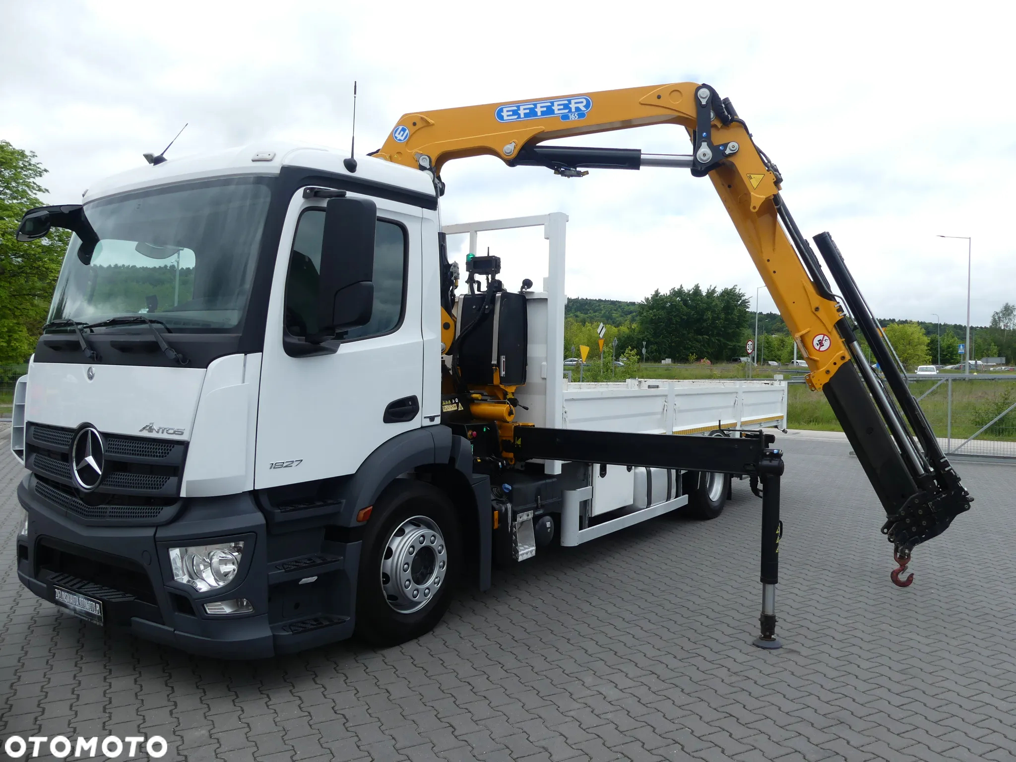 Mercedes-Benz ANTOS 1827 / HDS EFFER 165  / PILOT / EURO 6 / - 4