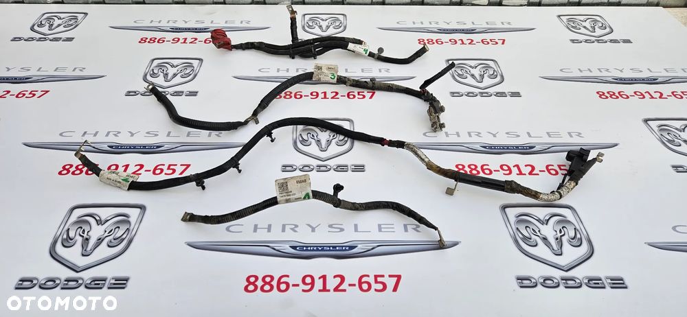 Chrysler Pacifica 2016- 3.6 V6 przewód masowy akumulatora Plus Minus Klema P68271650AB P68309051AC P68271640AC P68271649AC - 1