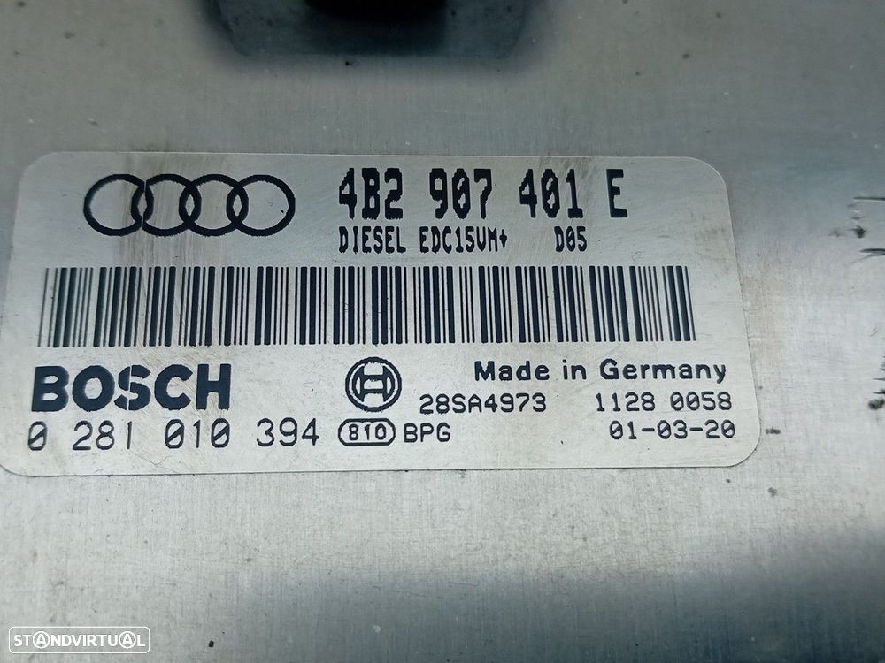 Centralina motor / ECU AUDI A6 Avant (4B5, C5) - 4