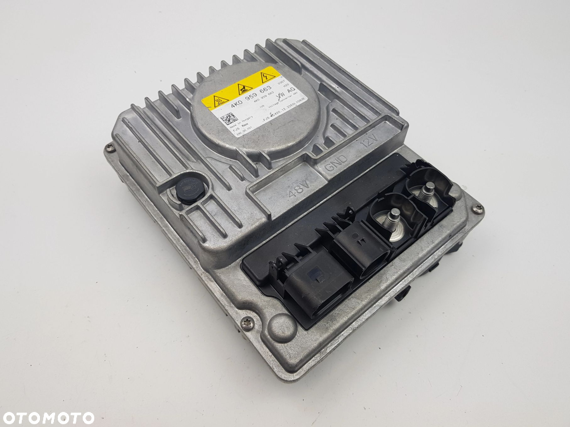 NOWY ORYGINALNY Moduł Konwerter Przetwornica napięcia Audi A4 A6 4K0959663 - 2
