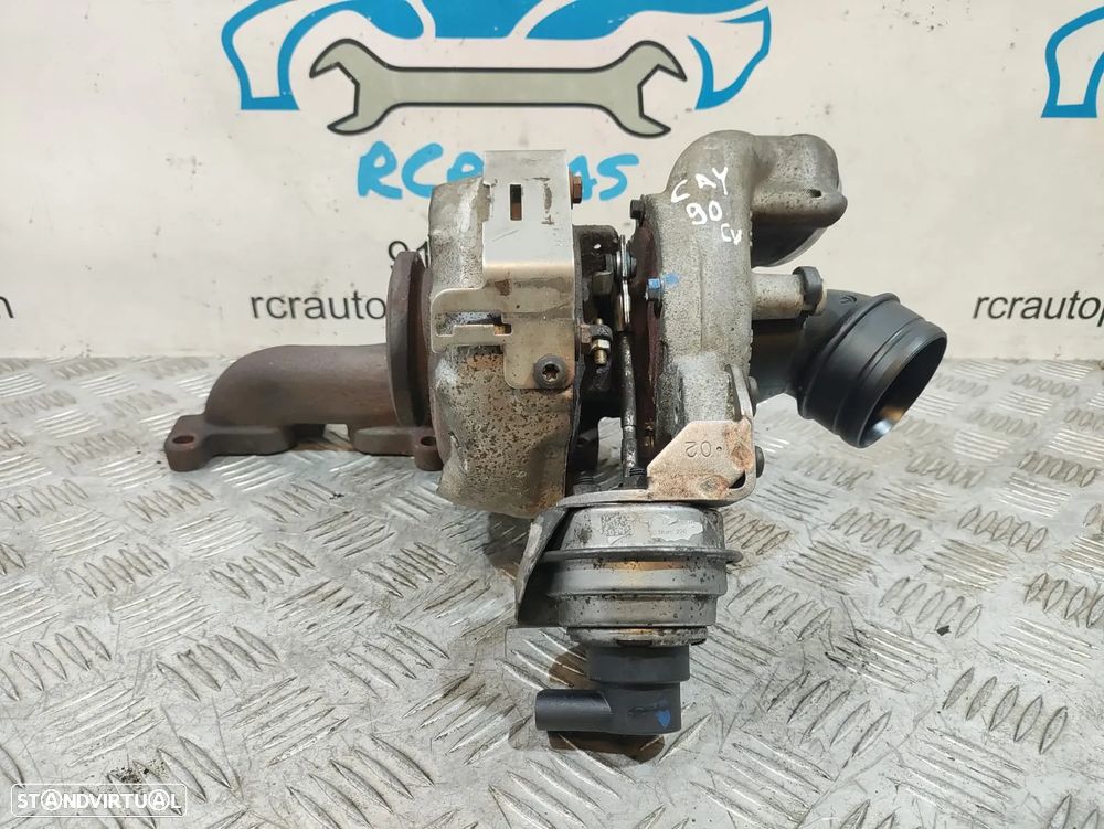 Turbo Garrett VWAG Audi A3 03L253016T GTC1244VZ 1.6 TDI 90cv CAY - 2