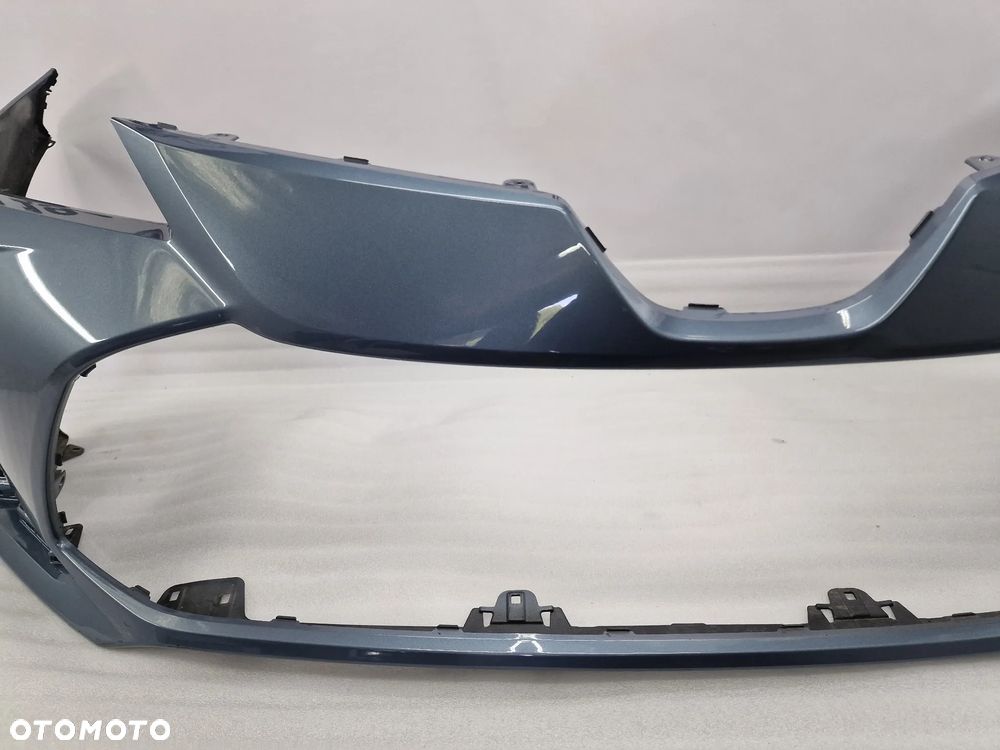 TOYOTA COROLLA E21 SEDAN 18- ZDERZAK PRZEDNI PRZÓD NA SPRYSKI + PDC , SZARO - NIEBIESKI METALIK , NR 52119-02Q10 , NR AUKCJI NZ835 - 9