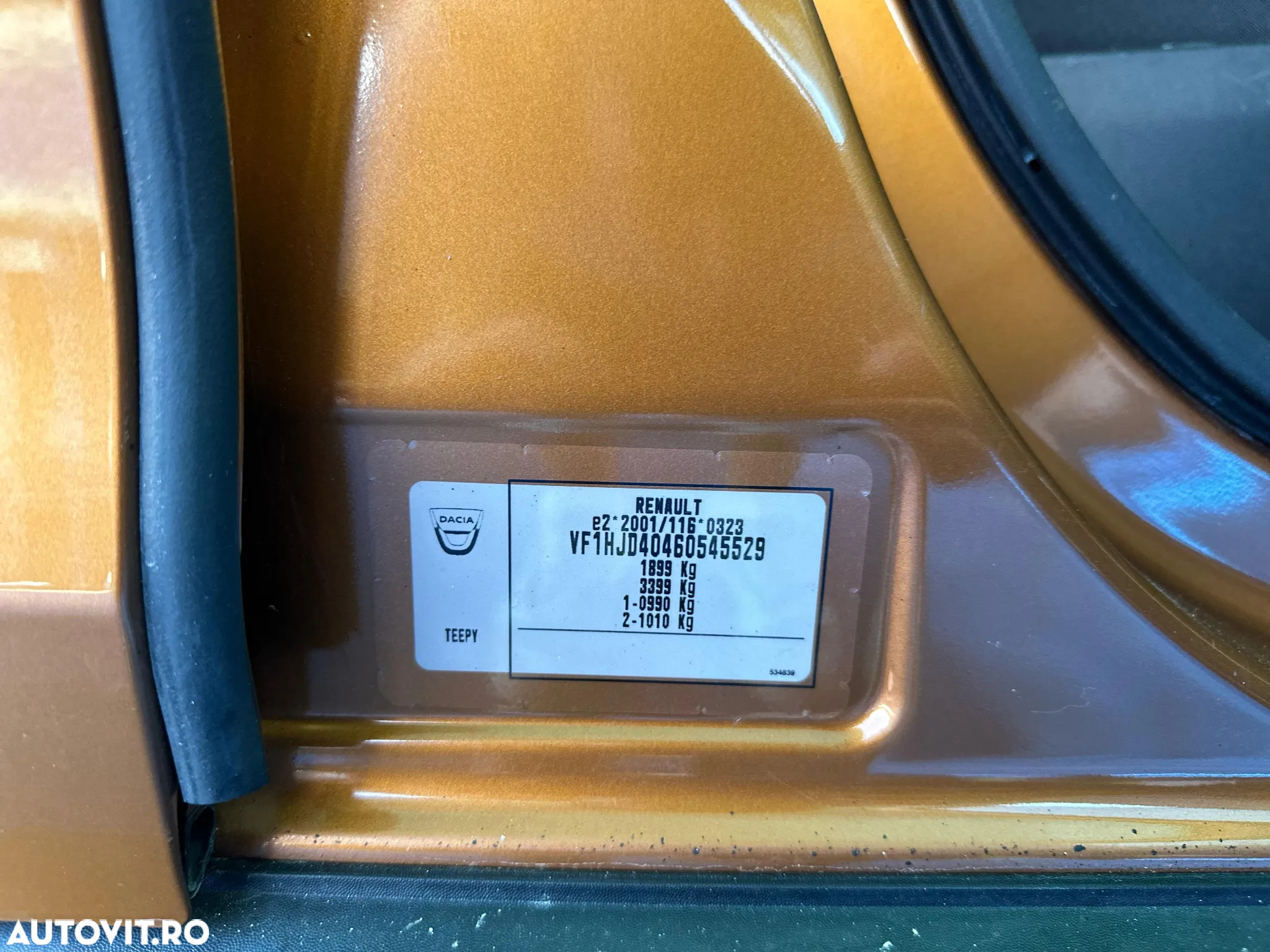 Dacia Duster 1.5 dCi 4WD Prestige jante 17" - 15