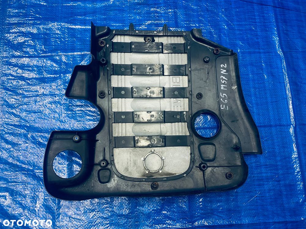 OSŁONA POKRYWA SILNIKA GÓRNA BMW E60 E61 E65 E66 E70 3.0D M57 M57N2 306D3 ; 7788908 11147788908 ORYGINAŁ - 5