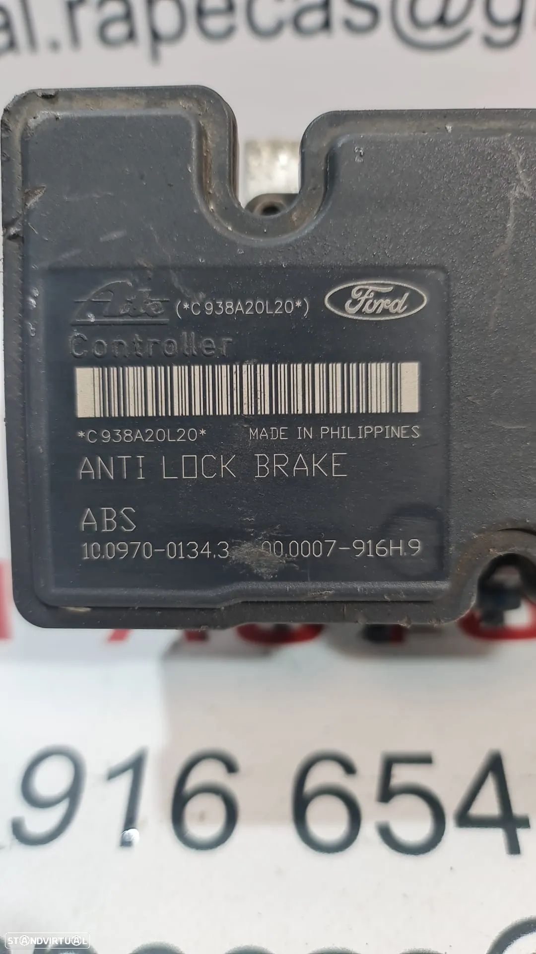 Módulo ABS Ford Fiesta 2001 2014 Ref 10097001343 Original - 3