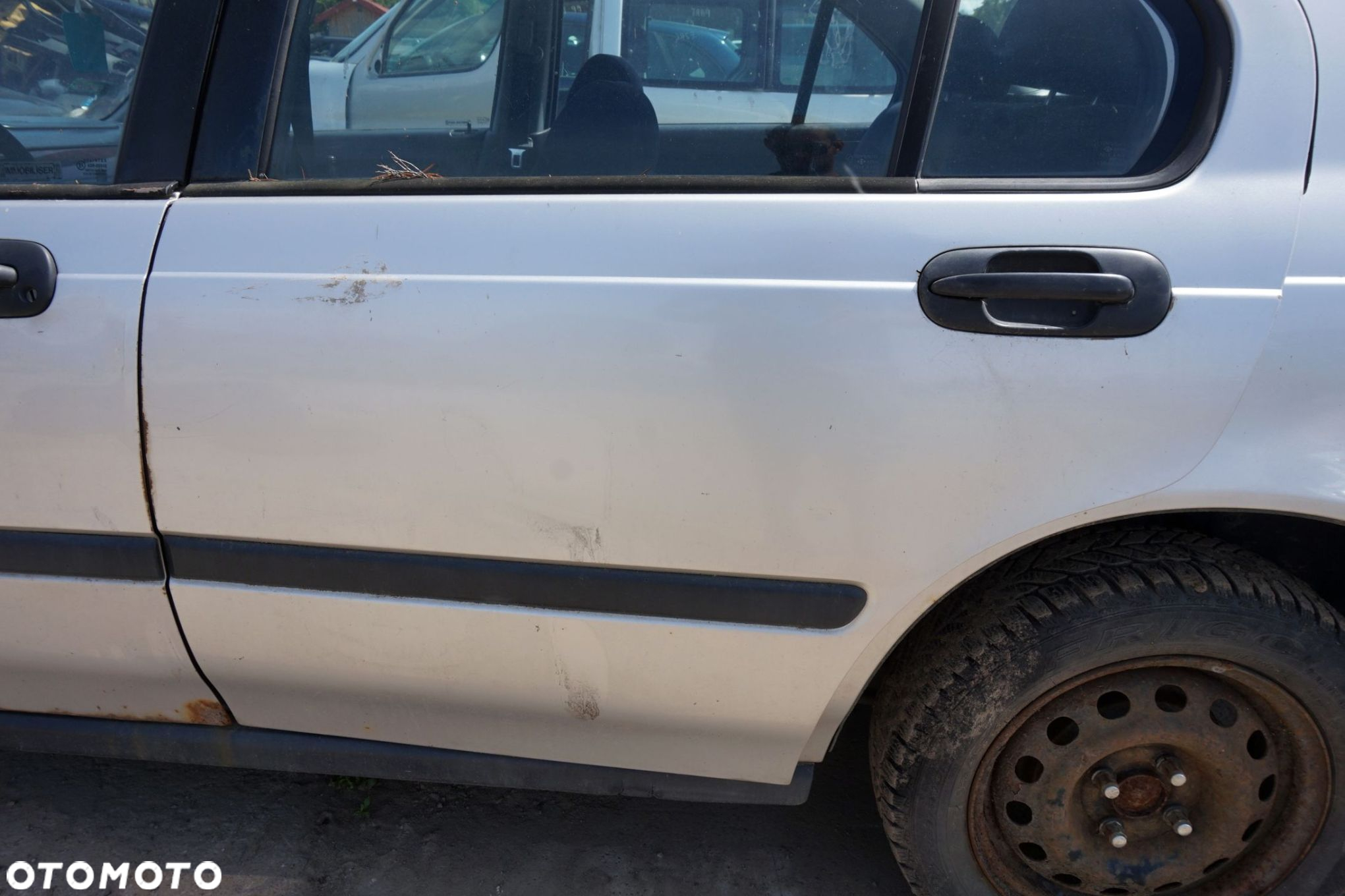 DRZWI TYLNE LEWE CIVIC VI KOMBI NH614M  SREBRNY HONDA 1995-2001 - 2