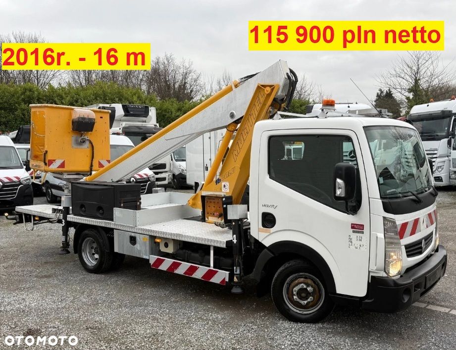 Renault Maxity podnośnik koszowy 26 m 25 m 24 m 22 m 21 m 20 m 18 m - 12