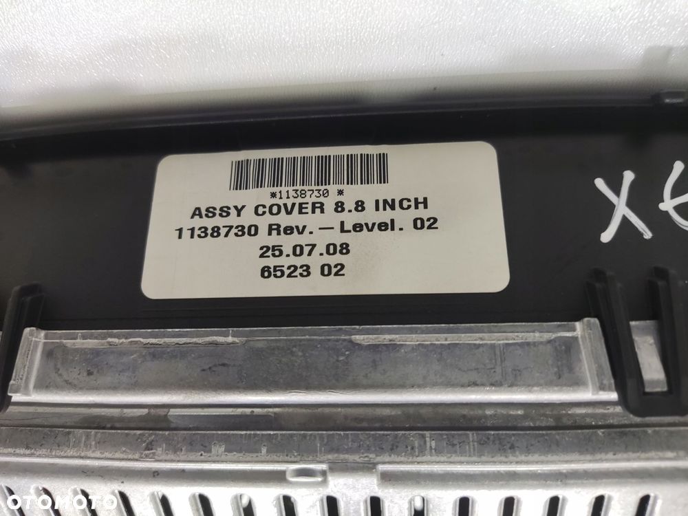 ekran wyświetlacz radia nawigacji bmw x6 e71 9166782 1742623 2007-2014 - 10