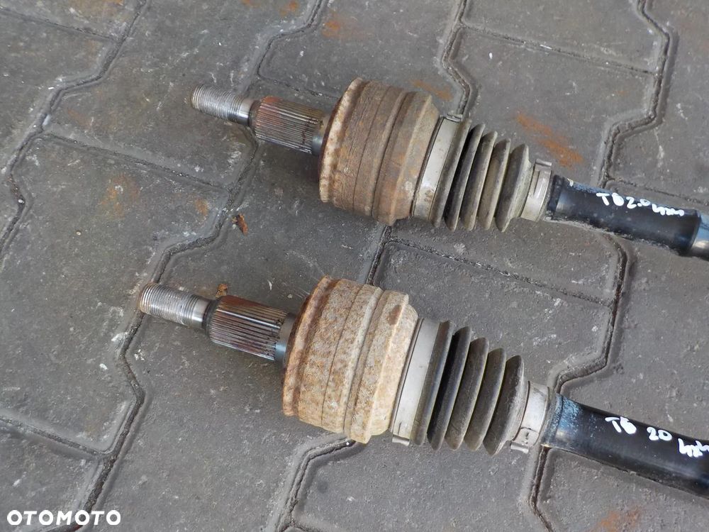 VW T6 4MOTION PÓŁOŚ PRAWA LEWA TYŁ 7E0501202A 7E0501201C - 3