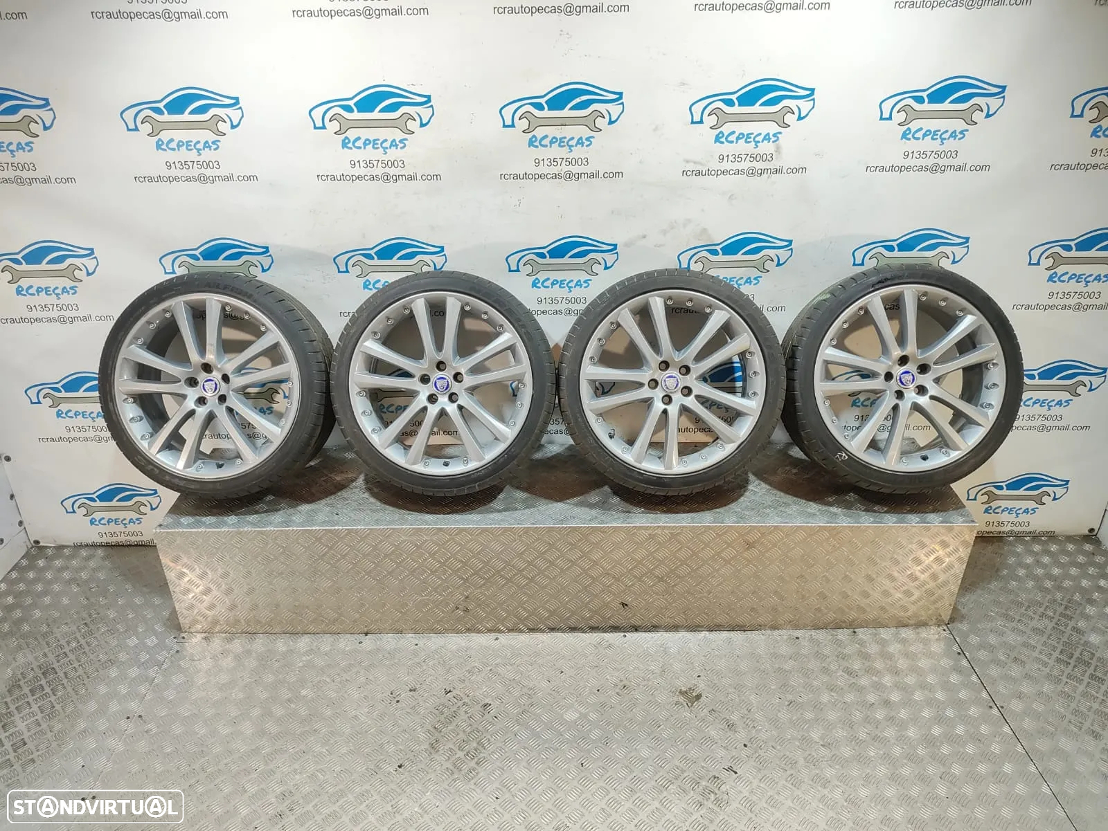 Jantes 20 originais JAGUAR XF X250 8,5J ET49 5x108 - 11