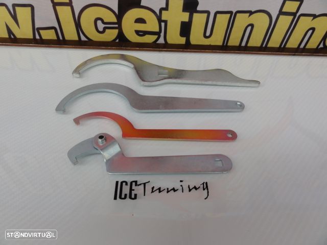 Chave universal de afinação de/para coilovers com diâmetro de 0-70mm, 55mm, 75mm, 80mm - 1