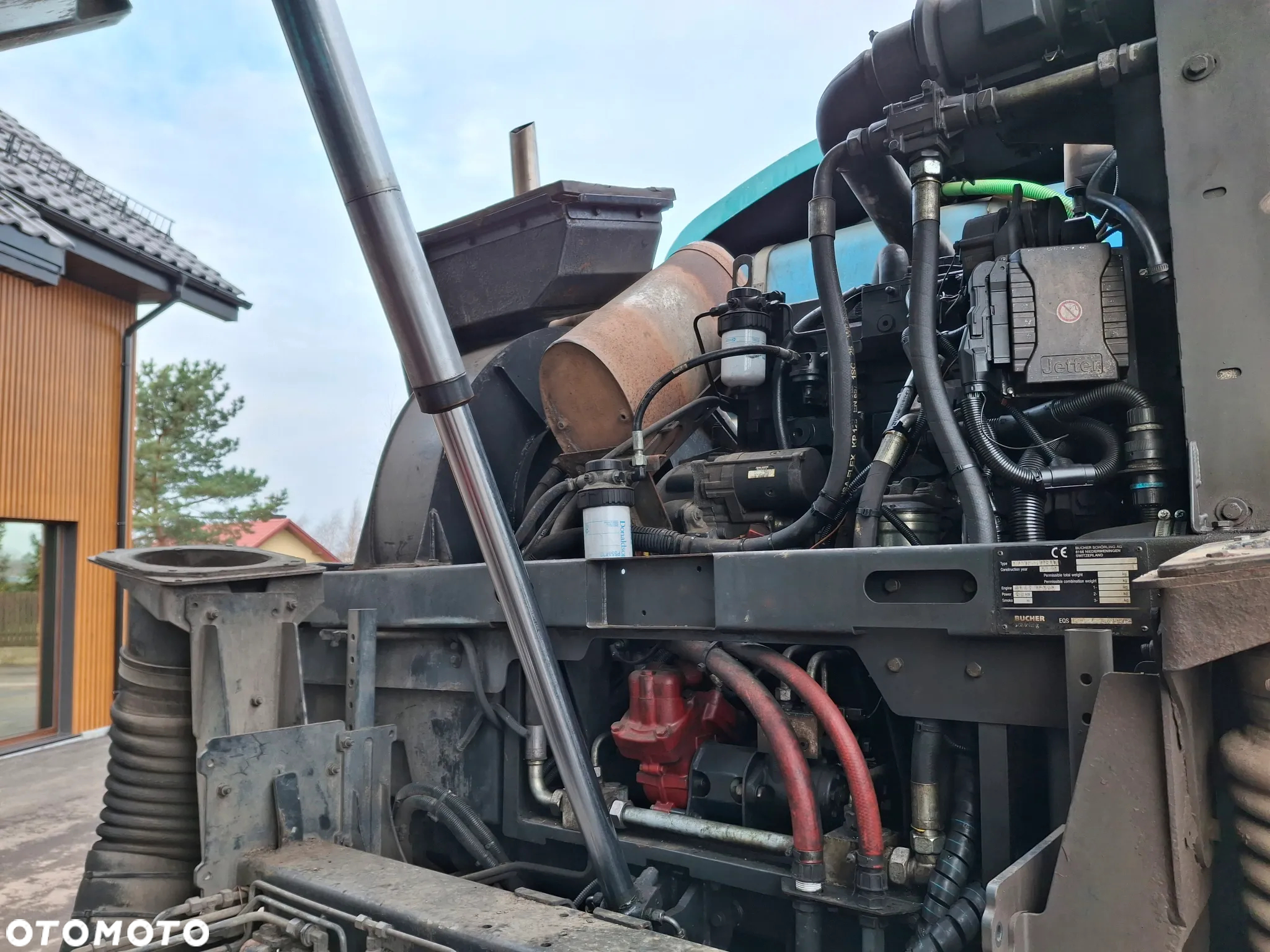 MAN TGM 18.290 Zamiatarka BUCHER 2 Silniki Karcher Mycie Ciśnieniowe - 22