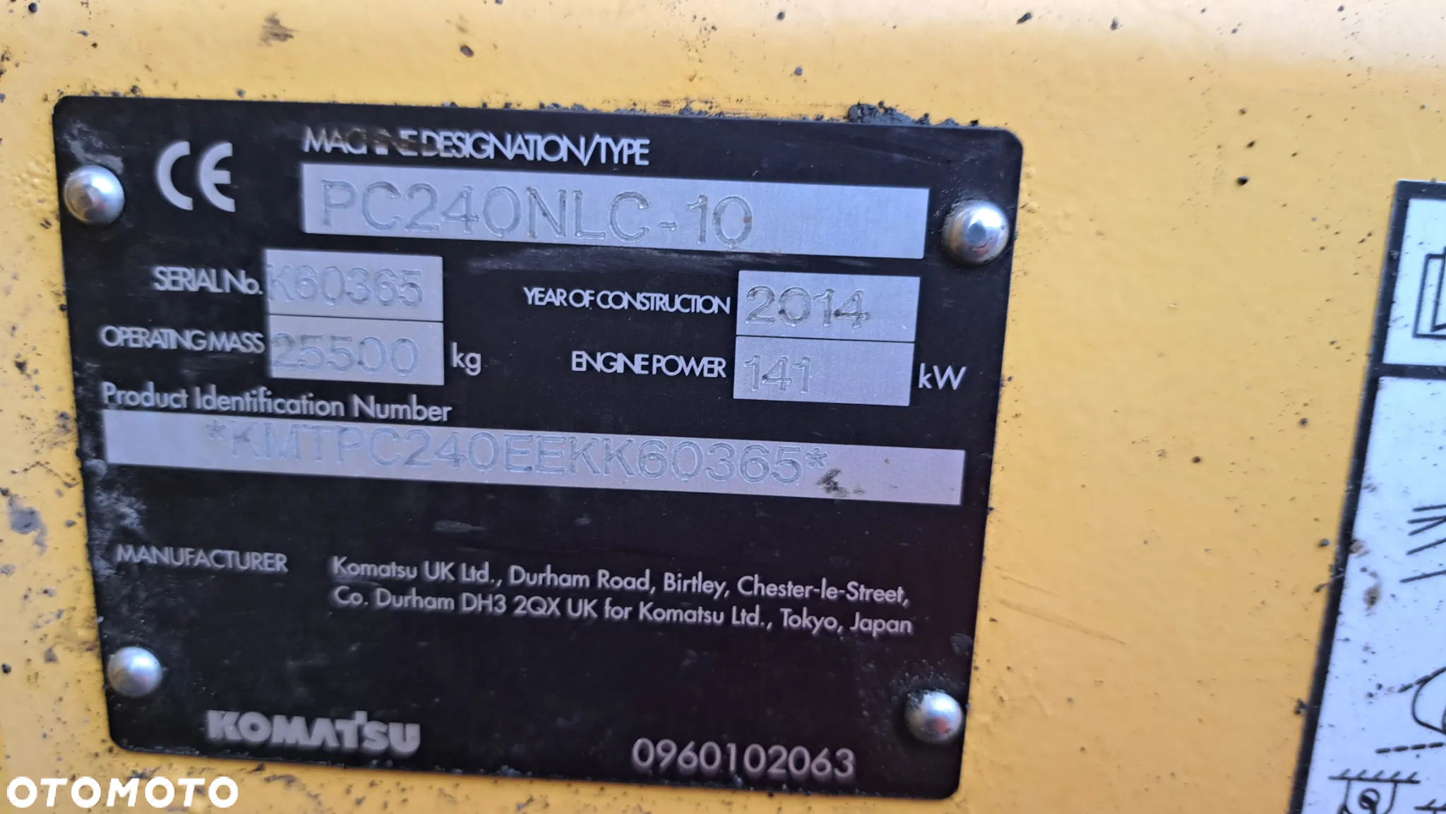 Komatsu PC240 NLC-10SLF - 8