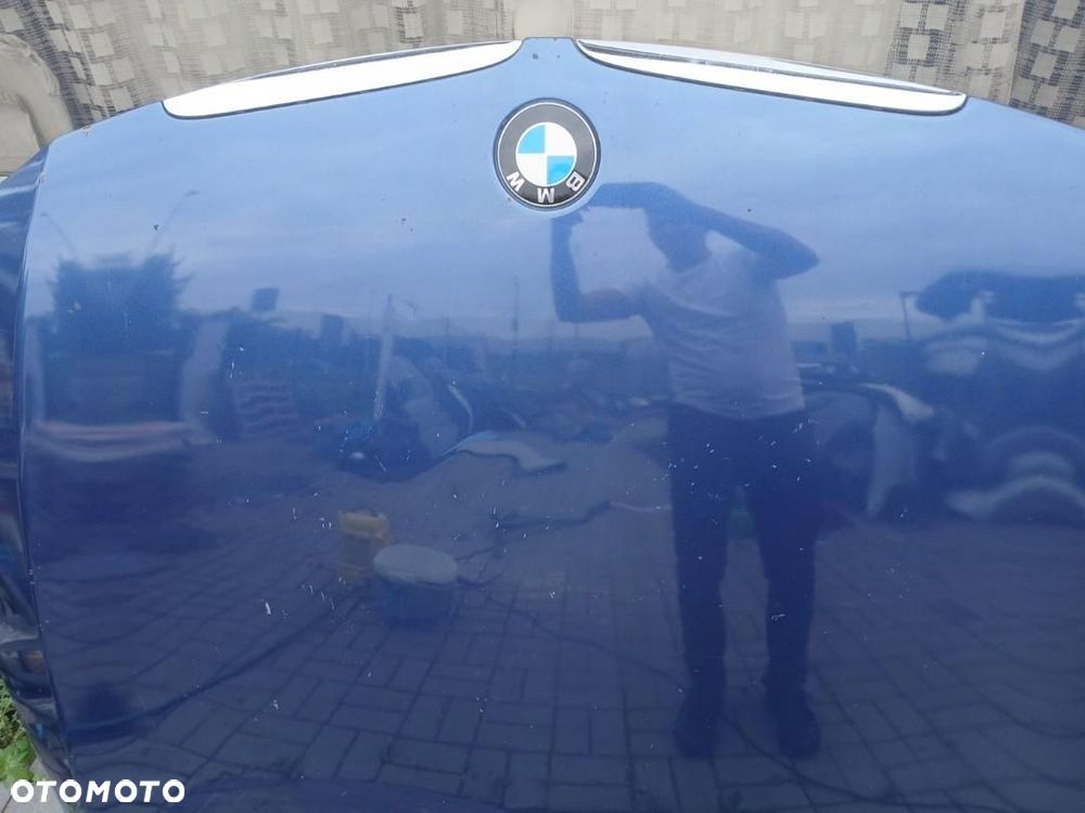 MASKA POKRYWA SILNIKA KLAPA BMW 3 E90 E91 GRANATOWA NIEBIESKA - 5