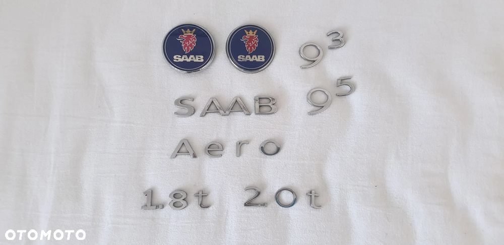 SAAB 9-3 II 9-5 Emblematy na maskę/klapę bagażnika - 1