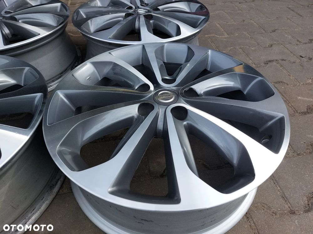 NISSAN QASHQAI J10 J11 FELGI ALUMINIOWE R18 6.5J ET40 5X114.3 ORYGINAŁ PROSTE ! - 9