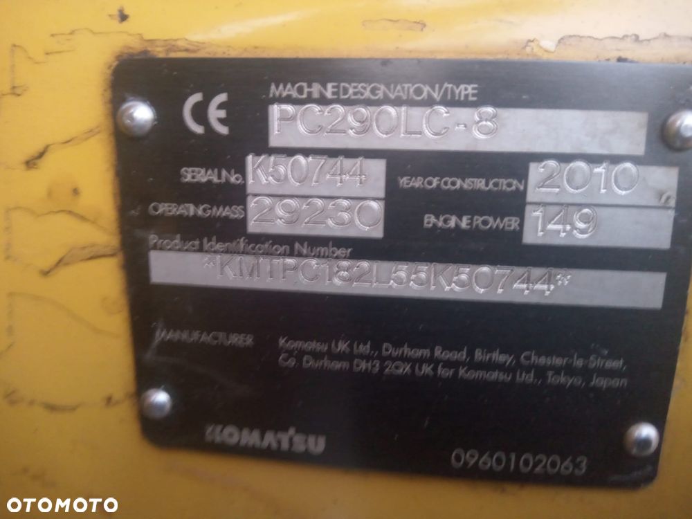 Komatsu PC 290 LC - 14
